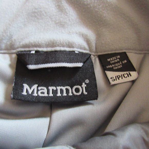 Marmot Gray Refuge Snow Pants Ski Snowboard Small Recco Insulated Zip Pockets - Picture 14 of 14
